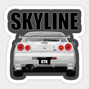 Nissan skyline R34 Sticker